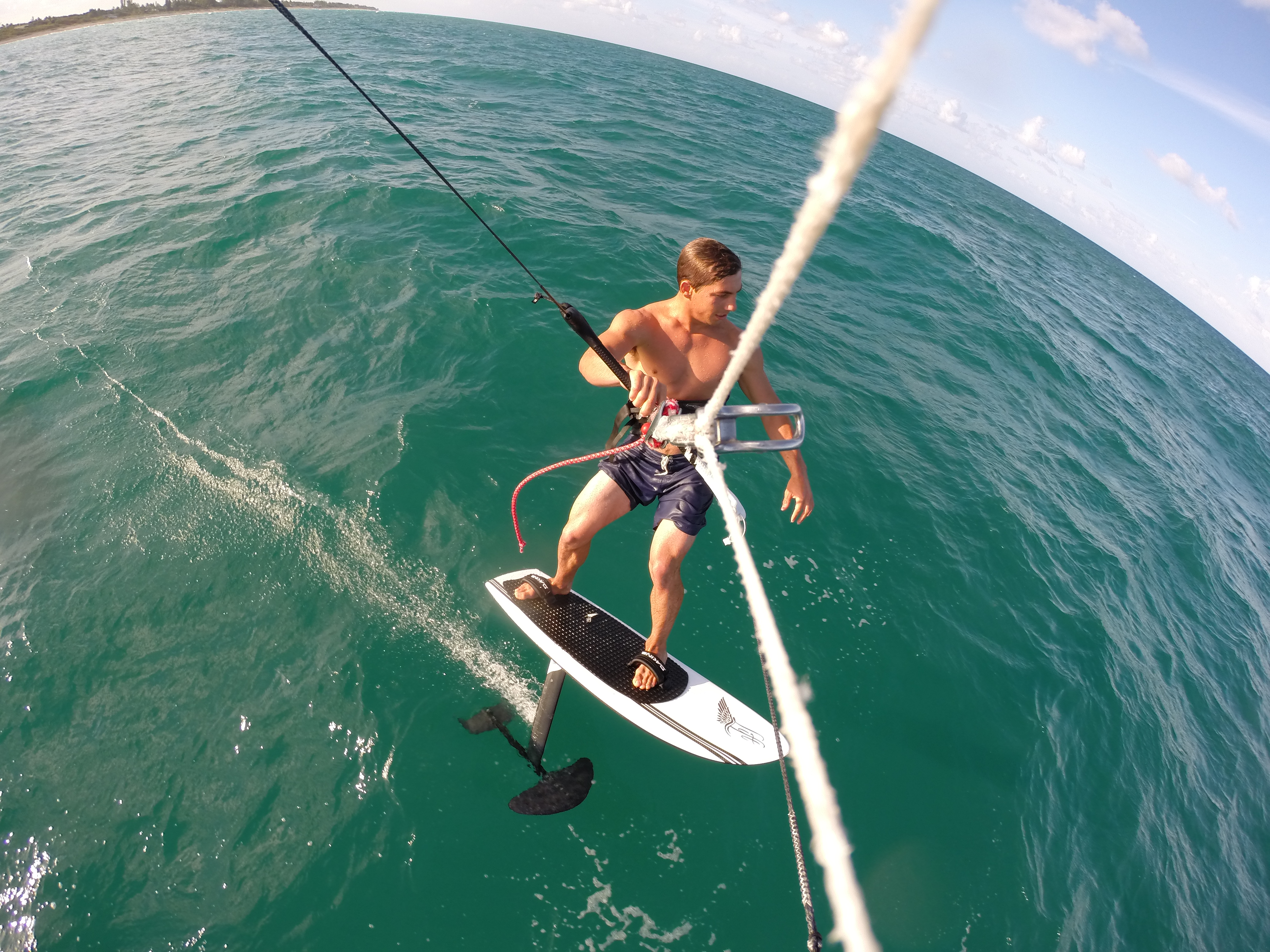 Kiteboarding hydrofoil