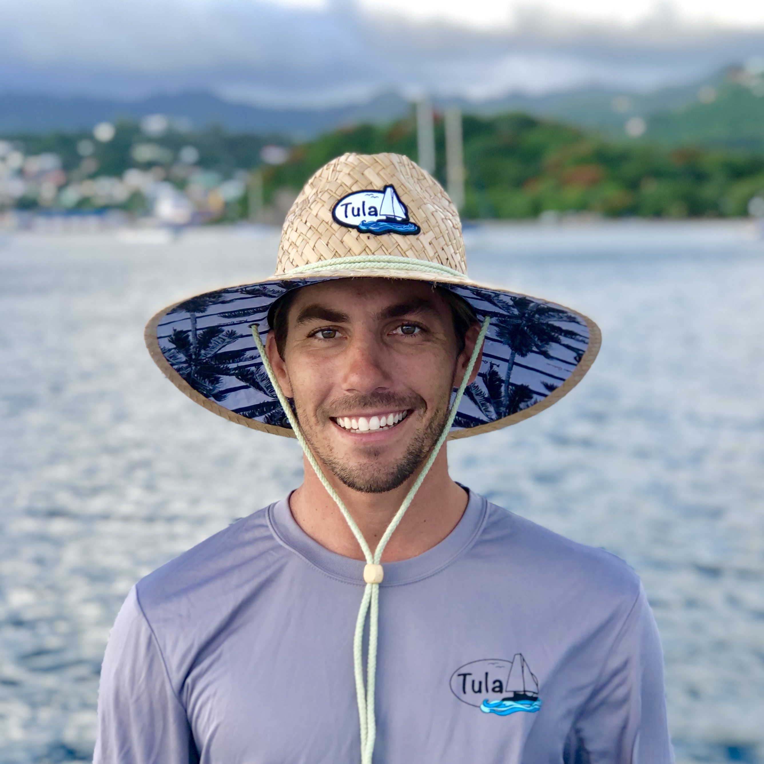 blue lifeguard hat